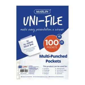 Filing pockets 100s