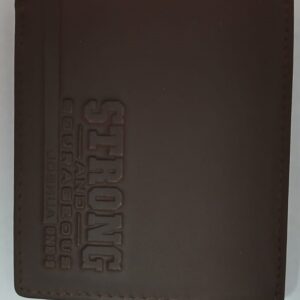 Wallet - Strong and courageous